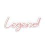 WALLXPERT Dekorativna plastična LED rasveta Legend Pink - slika 1