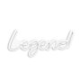WALLXPERT Dekorativna plastična LED rasveta Legend White - slika 1