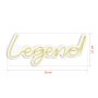 WALLXPERT Dekorativna plastična LED rasveta Legend Yellow - slika 2