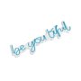 WALLXPERT Dekorativna plastična LED rasveta Be you tiful Blue - slika 2