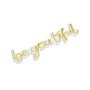 WALLXPERT Dekorativna plastična LED rasveta Be you tiful Yellow - slika 3