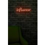 WALLXPERT Dekorativna plastična LED rasveta Influencer Red - slika 1