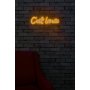WALLXPERT Dekorativna plastična LED rasveta C'est La Vie Yellow - slika 1
