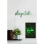 WALLXPERT Dekorativna plastična LED rasveta Sleep Late Green - slika 4