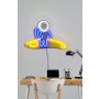 WALLXPERT Dekorativna plastična LED rasveta Astronaut Moon Jump Multicolor - slika 3