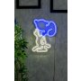 WALLXPERT Dekorativna plastična LED rasveta Cartoon Dog Multicolor - slika 1