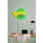 WALLXPERT Dekorativna plastična LED rasveta Ninja Yellow - slika 3
