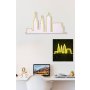 WALLXPERT Dekorativna plastična LED rasveta City Skyline Yellow - slika 2