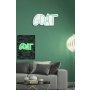 WALLXPERT Dekorativna plastična LED rasveta GOAT Green - slika 2