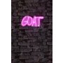 WALLXPERT Dekorativna plastična LED rasveta GOAT Pink - slika 1