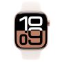 APPLE Watch S10 GPS 46mm Rose Gold Alu Case with Light Blush Sport Band - S/M (mwwt3qv/a) - slika 2