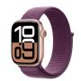 APPLE Watch S10 GPS 42mm Rose Gold Alu Case with Plum Sport Loop (mwwk3qv/a) - slika 1