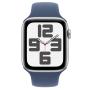 APPLE Watch SE2 v3 GPS 44mm Silver Alu Case with Denim Sport Band - M/L (mxer3qv/a) - slika 2