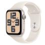 APPLE Watch SE2 v3 GPS 44mm Starlight Alu Case with Starlight Sport Band - M/L (mxev3qv/a) - slika 1