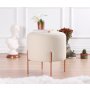 Atelier del Sofa Tabure Copper 46 Cream OUTLET - slika 1