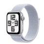 APPLE Watch SE2 v3 GPS 40mm Silver Alu Case with Blue Cloud Sport Loop (mxee3qv/a) - slika 1