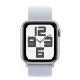 APPLE Watch SE2 v3 GPS 40mm Silver Alu Case with Blue Cloud Sport Loop (mxee3qv/a) - slika 2
