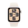 APPLE Watch SE2 v3 GPS 40mm Starlight Alu Case with Starlight Sport Band - S/M (mxef3qv/a) - slika 2