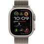APPLE Watch Ultra2 v2 Cellular 49mm Natural Titanium Case with Natural Titanium Milanese Loop - L (mx5t3se/a) - slika 2