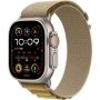 APPLE Watch Ultra2 v2 Cellular 49mm Natural Titanium Case with Tan Alpine Loop - Medium (mx4f3se/a) - slika 1