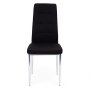 ModernHome Trpezarijske stolice set 4 kom Tami (DC858F-4 BLACK) - slika 3