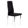 ModernHome Trpezarijske stolice set 4 kom Tami (DC858F-4 BLACK) - slika 5