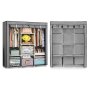 ModernHome Veliki platneni garderober sa policama 3 (PJJSC002) - slika 1