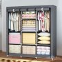 ModernHome Veliki platneni garderober sa policama 3 (PJJSC002) - slika 3