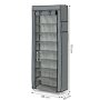 ModernHome Platneni cipelarnik sa policama (PJJSC003) - slika 5