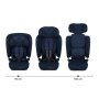 KINDERKRAFT AUTOSEDISTE FIX2GO I-SIZE 76-150CM NAVY - slika 2