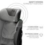 KINDERKRAFT AUTO SEDISTE I-FIX i size 40-150cm GRAPHITE BLACK - slika 4
