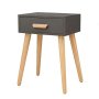 ModernHome Noćni stočić Deva Siva (WYJ-085 GRAY) - slika 2