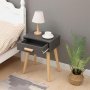 ModernHome Noćni stočić Deva Siva (WYJ-085 GRAY) - slika 4