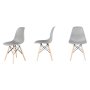 ModernHome Milano set 4 stolice svetlo siva (PC-005 LG) - slika 3