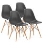 Bolzz Milano set 4 stolice Gray - slika 1