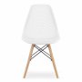 Bolzz Verona set 4 stolice White - slika 3
