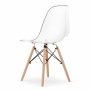 Bolzz Rimini set 4 stolice Transparent - slika 5