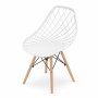 Bolzz Roma set 4 stolice White - slika 5