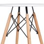Bolzz Torino okrugli sto 80 cm White - slika 4