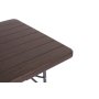 ModernHome Sklopivi sto 180cm + 2 klupe braon (SZK180B2PCBK180) - slika 4