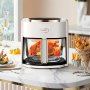 HAEGER AF-G45.006B Friteza na topao vazduh digitalna 4,5l sa staklenom posudom - slika 4