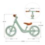 KINDERKRAFT Bicikl guralica Fly Plus Fresh Mint - slika 3