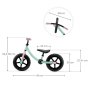 KINDERKRAFT Bicikl guralica 2 way next candy mint - slika 2
