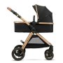 KINDERKRAFT Esme kolica 3U1 pure black - slika 1
