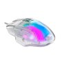 Havit MS1011SE USB RGB Gaming miš transparent beli - slika 2