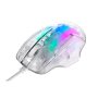 Havit MS1011SE USB RGB Gaming miš transparent beli - slika 3