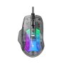 Havit MS1011SE USB RGB Gaming miš transparent crni - slika 1