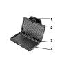 SUPRA TOSTER ST-200 - sendvic , 750 w , crni SUPRA - slika 2