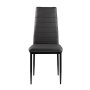 ModernHome Trpezarijske stolice set 4 kom Tami Dark Gray - slika 2