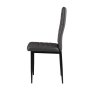 ModernHome Trpezarijske stolice set 4 kom Tami Dark Gray - slika 4